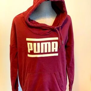 Vintage inspired puma hoodie